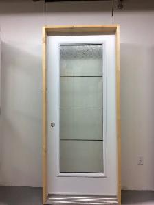 1155PA Porte d’acier 34D Verre glue chip Carrelage pewter 23x65
