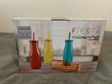 Fiesta 4 Colored Bottles Brand New