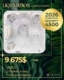 SPA 2026 HYDROPOOL SERENITY 4500 EN LIQUIDATION