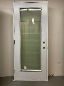 1409PA Porte d’acier 34″D Verre texturé style Masterline 23x65 - Photo 2