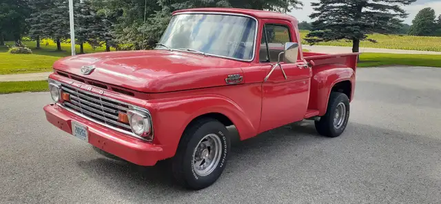 1963 FORD F 100 STEP SIDE PICKUP TRUCK