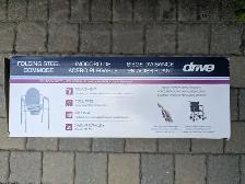 Folding Commode   Raised Toilet Seat - NEW - Photo 4
