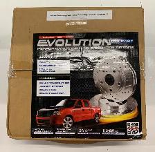PowerStop JBR1167XPR kit contains a pair (2 rotors) of rear