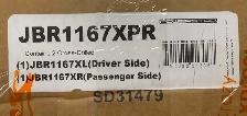 PowerStop JBR1167XPR kit contains a pair (2 rotors) of rear - Photo 3