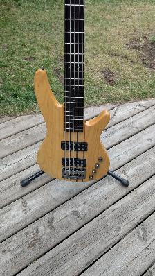 2005 Ibanez SRX 705 5string bass guitar - Photo 2