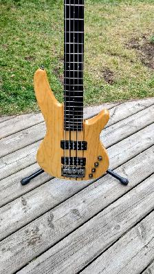 2005 Ibanez SRX 705 5string bass guitar - Photo 3