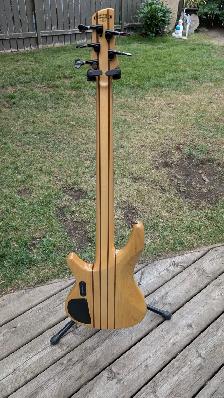 2005 Ibanez SRX 705 5string bass guitar - Photo 4