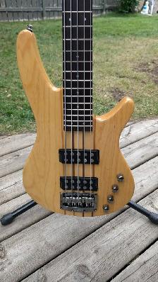 2005 Ibanez SRX 705 5string bass guitar - Photo 5