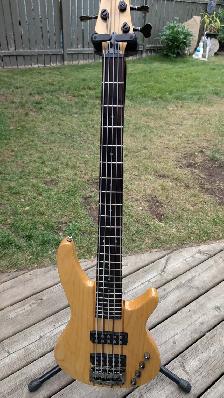 2005 Ibanez SRX 705 5string bass guitar - Photo 6