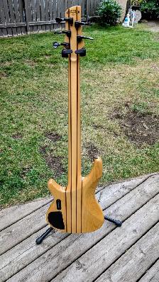 2005 Ibanez SRX 705 5string bass guitar - Photo 9