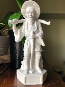 Vintage- White Porcelain Japanese Figurine - Photo 4
