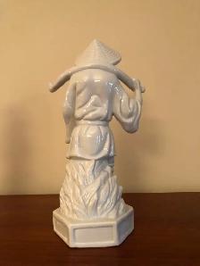 Vintage- White Porcelain Japanese Figurine - Photo 5