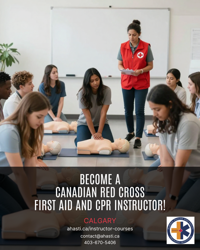 Advance Your First Aid Career. AHASTI's Instructor Program: Sept