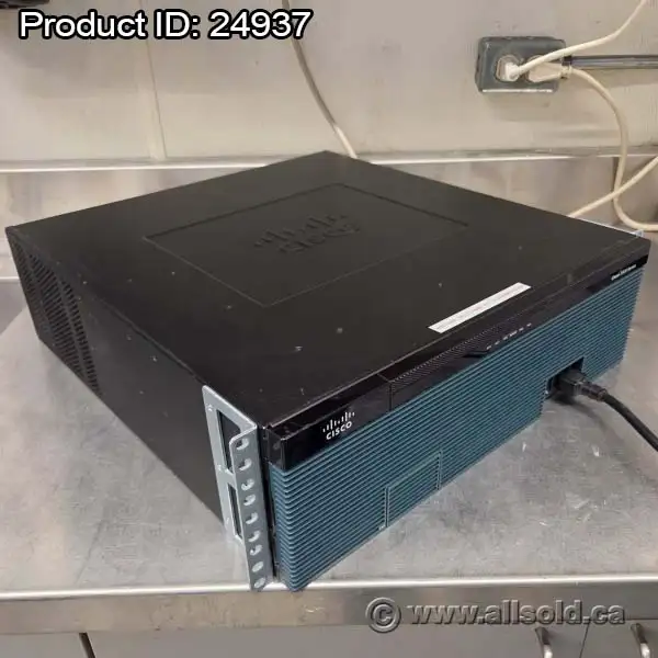 Cisco 3925 Gigabit Ethernet Network Integrated Services Router