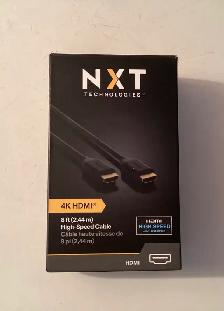 CÂBLE. TV. NEUFS. 4 K —- HDMI—-8 pieds