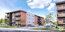 4 1/2 st-hubert, ascenseur, tranquille, vue boisé