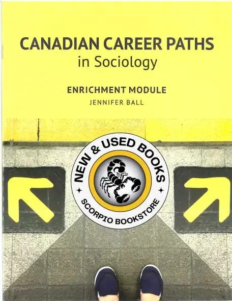 Canadian Career Paths in Sociology by Jennifer 9780176578732
