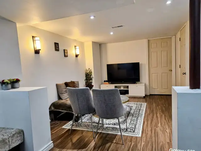 One bedroom basement available for rent in Brampton west