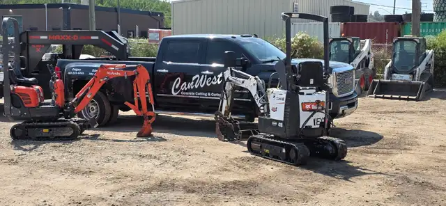 Mini Excavator Rentals | CanWest Equipment Rentals