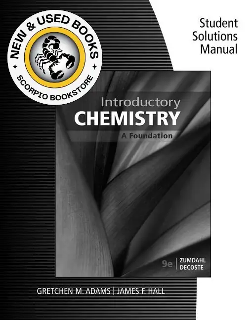 Student Solutions Manual for Zumdahl/​DeCoste's 9E 9781337399470