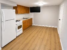 Newly Constructed Basement Apartment