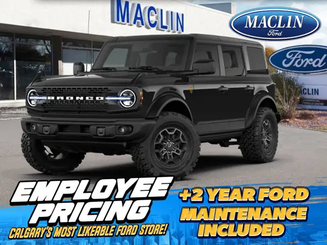 2026 Ford Bronco Badlands