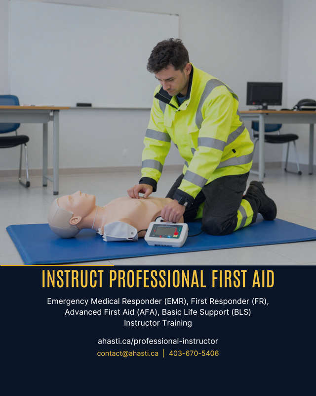 Professional Responder Instructor Training – Calgary 2026-2027