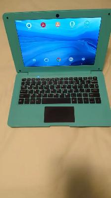 NBD 10.1 ' ANDROID 12.0 LAPTOP.  WI-FI - WEBCAM AND BLUETOOTH.