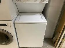 Laveuse sécheuse superposées (stacker) blanche 24'' Kenmore - Photo 2