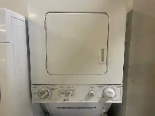 Laveuse sécheuse superposées (stacker) blanche 24'' Kenmore - Photo 5