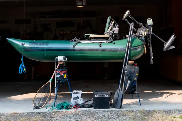 Sea Eagle 285 FPB Frameless Pontoon Fishing Boat — Complete Pack