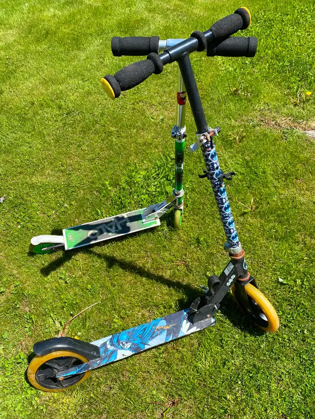 FOR SALE: TWO SCOOTERS