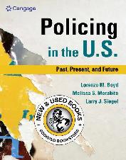 Policing in the U.S.   MindTap 1 term Access Card 9780357615638