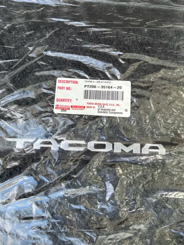 Tacoma floor mats