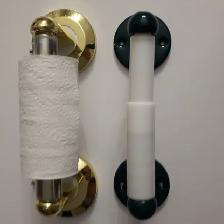 2TOILETTES PORTE-PAPIER AVEC PIEDS EN MÉTAL SOLIDES: $5.00CHACUN