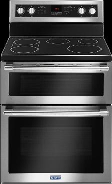Maytag Range YMET8800FZ 30' Double Oven Electric True Convection - Photo 2