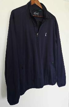 Adidas Golf Claret Jug Pullover Navy Blue 1/4 Zip Men’s Size