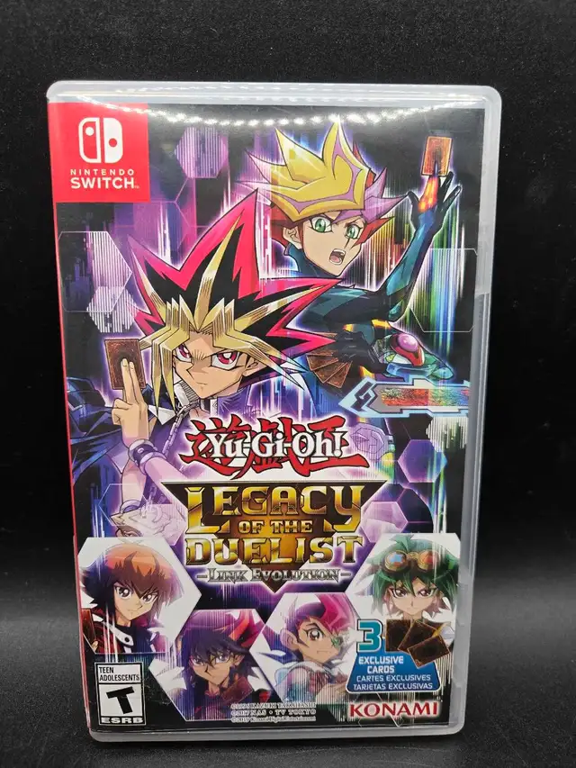 YUGIOH LEGACY OF THE DUELIST SWITCH GAME