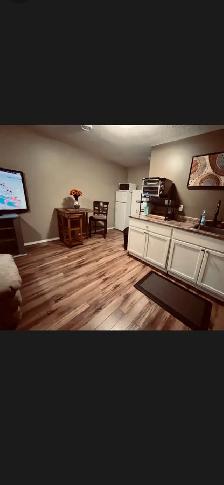 FULLY FURNISHED BASEMENT SUITE