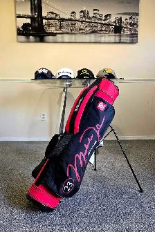 RARE Vintage Wilson Michael Jordan 23 Signature Golf Bag