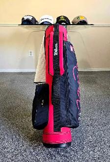 RARE Vintage Wilson Michael Jordan 23 Signature Golf Bag - Photo 4