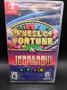 NINTENDO SWITCH  WHEELS OF FORTUNE & JEOPARDY GAME