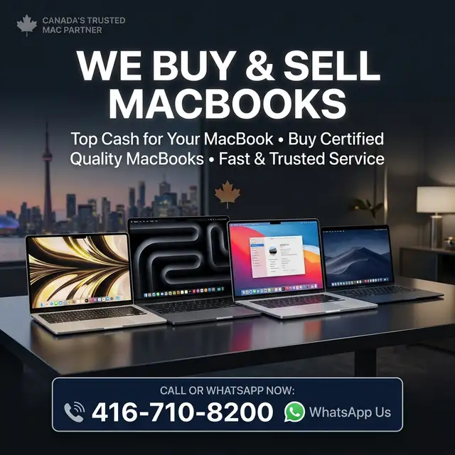 Upgrade Your Tech: Get Cash for Your MacBook Air & Pro