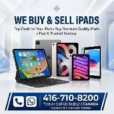 Cash for iPads – Fast, Safe & Top Dollar Paid!