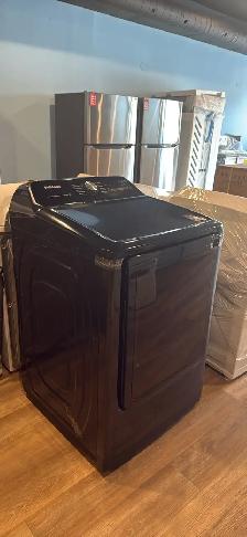 Samsung "27" Black Stainless Steel Front Load Dryer