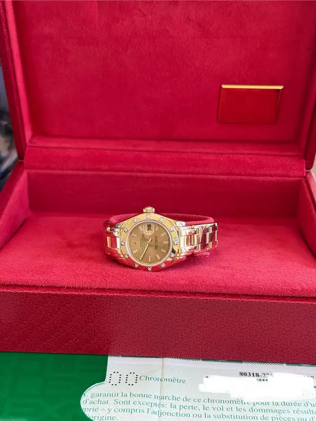 Rolex Pearlmaster 29mm Yellow Gold 18k Full Set