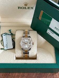 Rolex Datejust 28mm Factory Diamonds Full Set Way Under MSR
