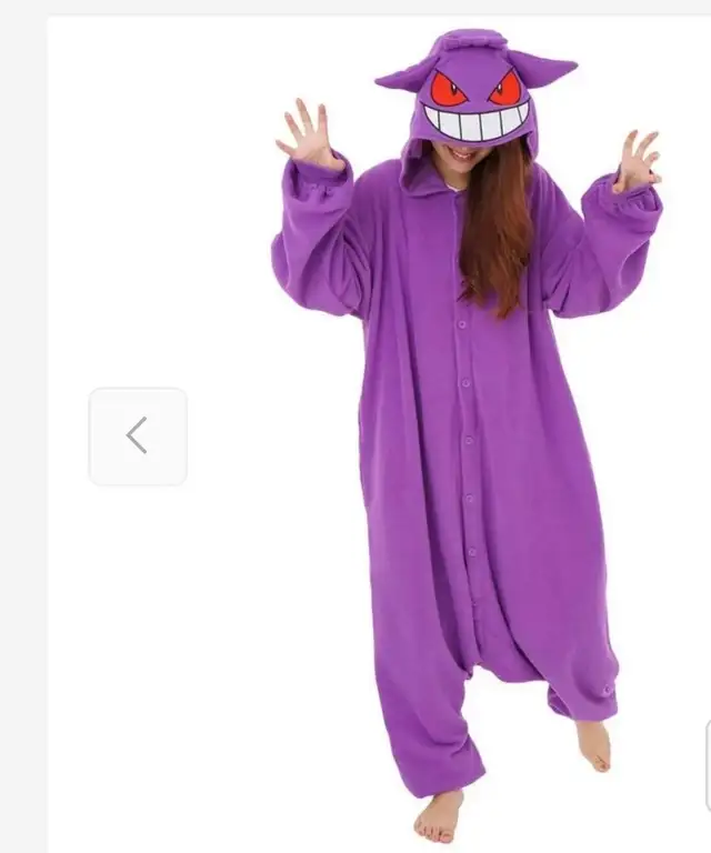 Costume Pokemon adolescent adulte