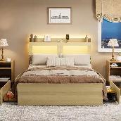 Brand New Queen Size Bed Frame with Headboard 4-Drawer $199 - Photo 4