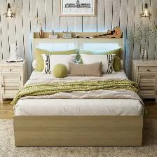 Brand New Queen Size Bed Frame with Headboard 4-Drawer $199 - Photo 9